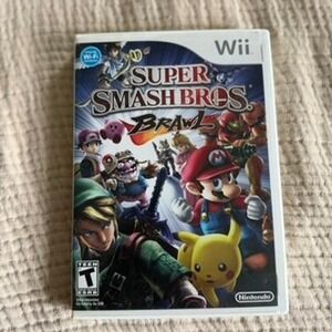 Nintendo Wii Super Smash Bros Brawl CIB‎ Untested Complete RVL-RSBE-USA